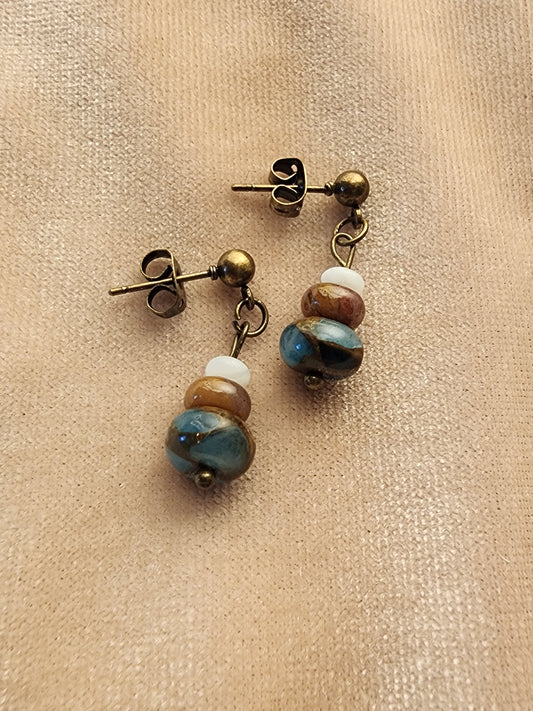 Small dangle earrings