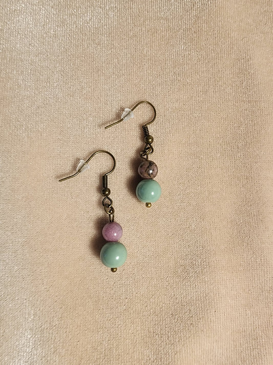 Small dangle earrings